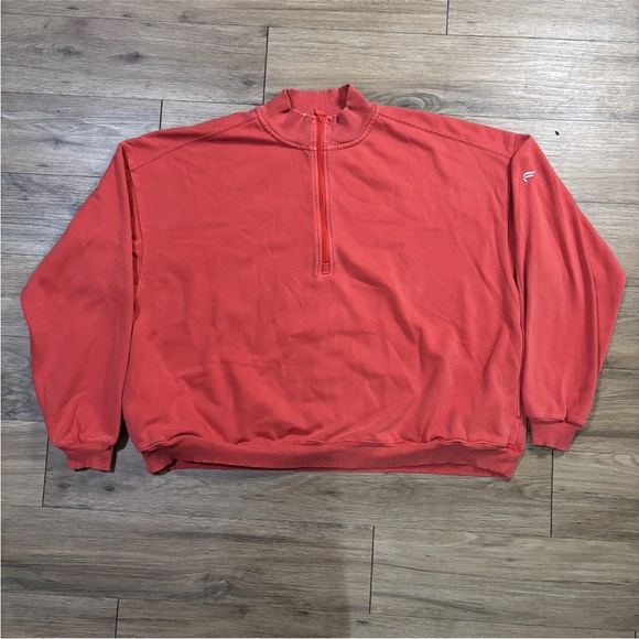 Fabletics Sweaters - Fabletics Fleece 1/4 Pull Over Sweater Active West Women’s Plus 4XL Pink Pockets